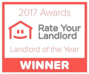Rate Your Landlord Awards - sticker